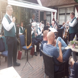 Optreden De Fanfare Giethoorn, 27 juni 2014